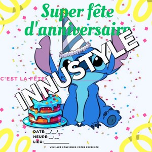 Carte invitation stitch