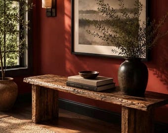 Quiet Strength - Handmade Solid Weathered wood with Oil finish