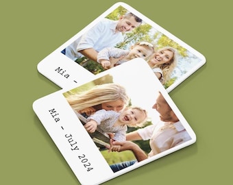 Personalisierte Foto-Untersetzer • Individuelle Foto-Untersetzer, Einweihungsgeschenk