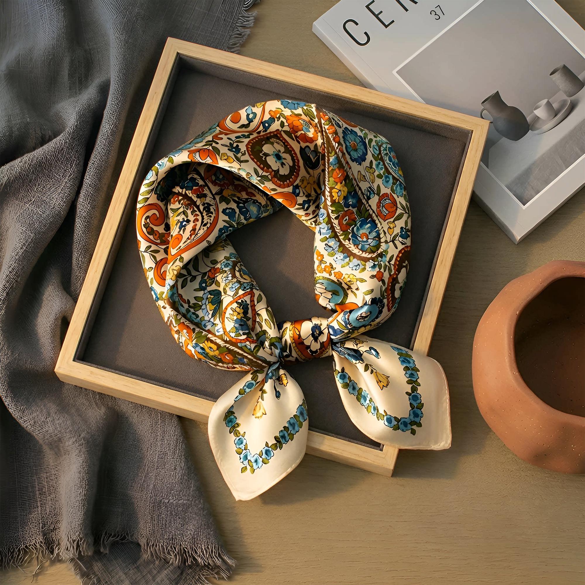 Bellotti シルクスカーフ イタリア製 Bellotti silk scarf - Etsy 日本