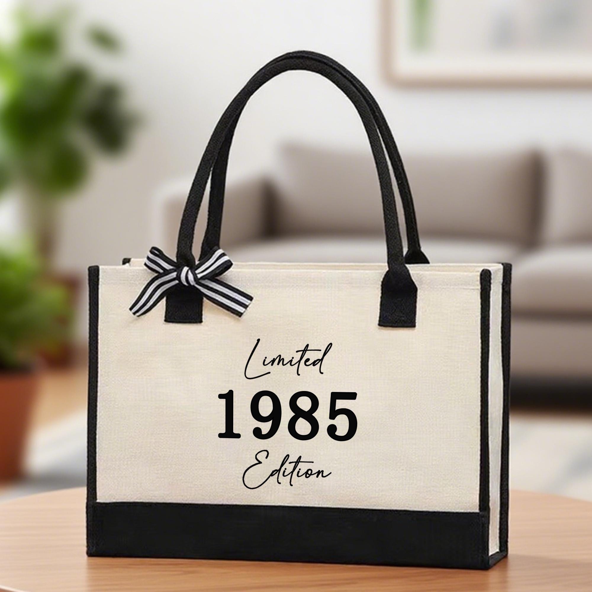 1985年限定版キャンバストートバッグ、40歳の誕生日プレゼント - Etsy 日本