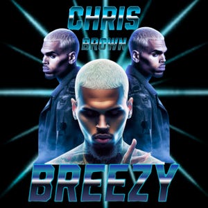 Chris Brown T-Shirt Design, Chris Brown Breezy Bowl XX PNG File, Chris Brown Digital File Ready Print to Shirt