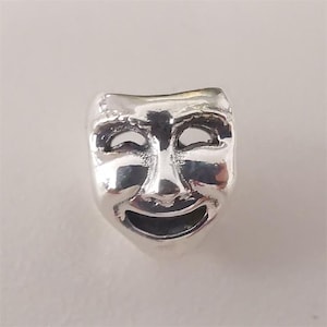 Pandora Silver The World'S A Stage Mask Charm~Bead