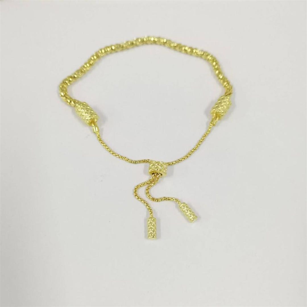 Pandora Studded Chain Slider Bracelet - Etsy