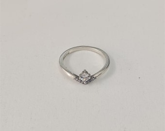 Pandora Classic Wishbone Ring S925 Ale,All Sizes, Sterling Silver