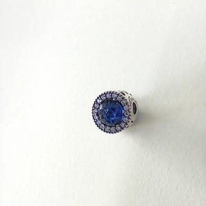 pandora peace blue cz essence charm