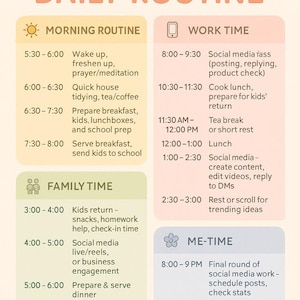 Clean Girl Daily Routine Planner - Aesthetic Self-care PDF - Etsy