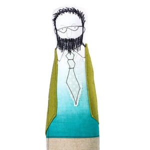 Men handmade doll, Father day gift,  Family doll, Husband gift