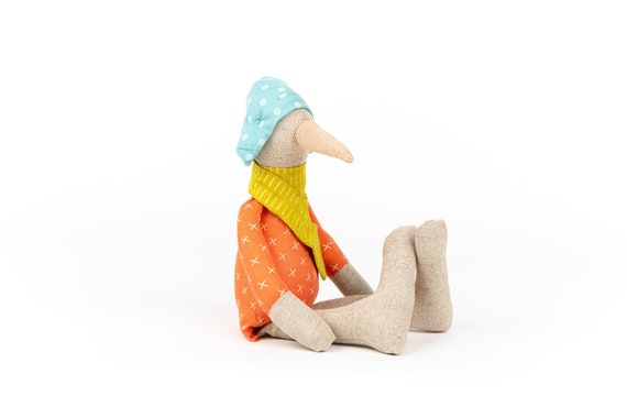 Archeologie Hamburger vreemd Handgemaakte lappenpoppen Doll speelgoed Doll Bird pop - Etsy Nederland