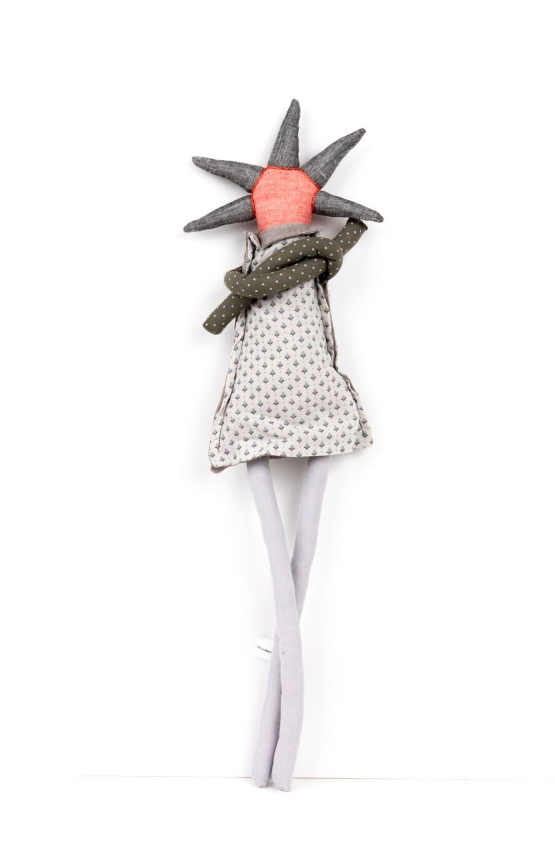 Handmade Modern Rag Doll: Soft Sculpture Art Doll - Etsy