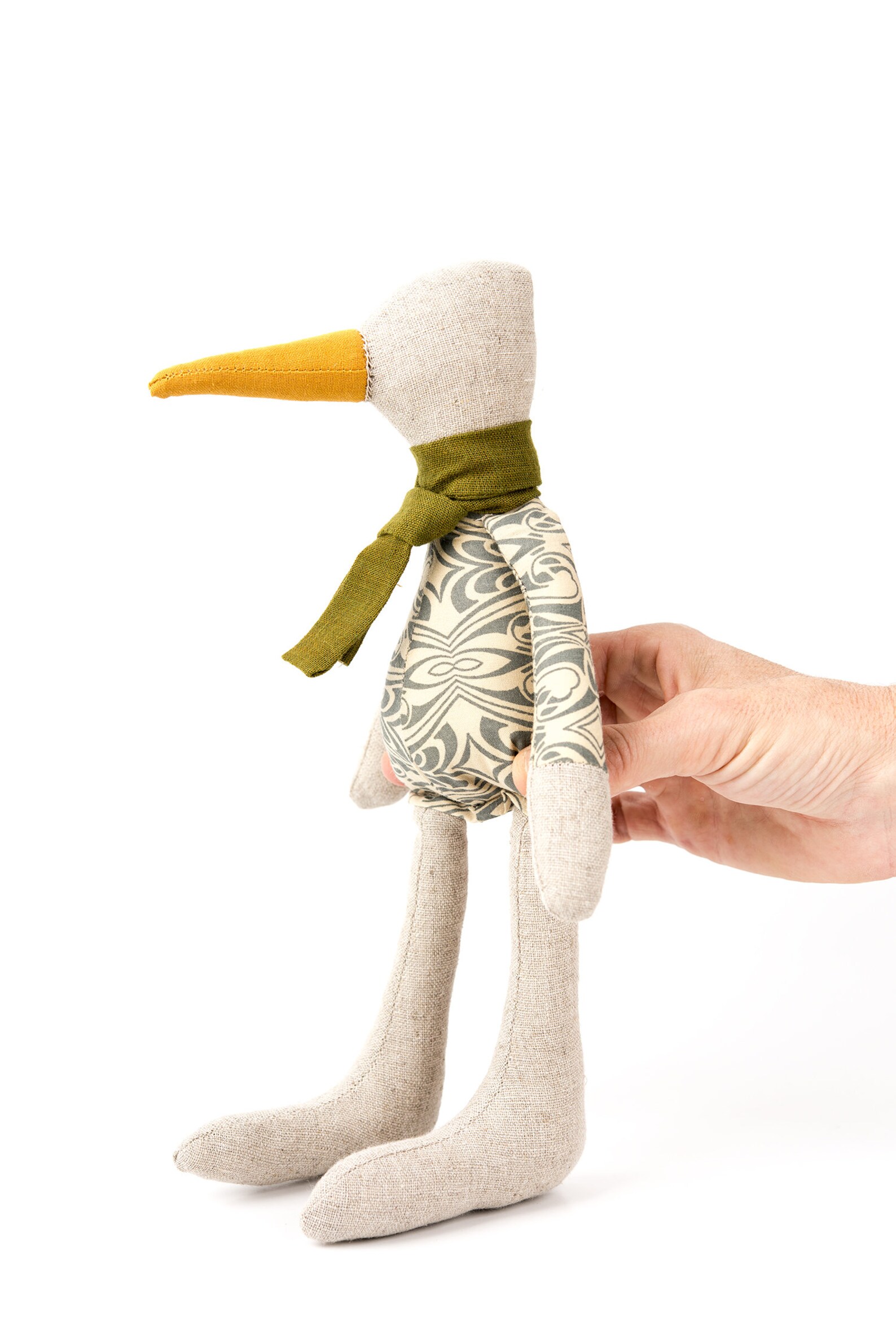 Bird Doll Stuffed Doll Handmade Gifts Handmade Bird Baby Etsy