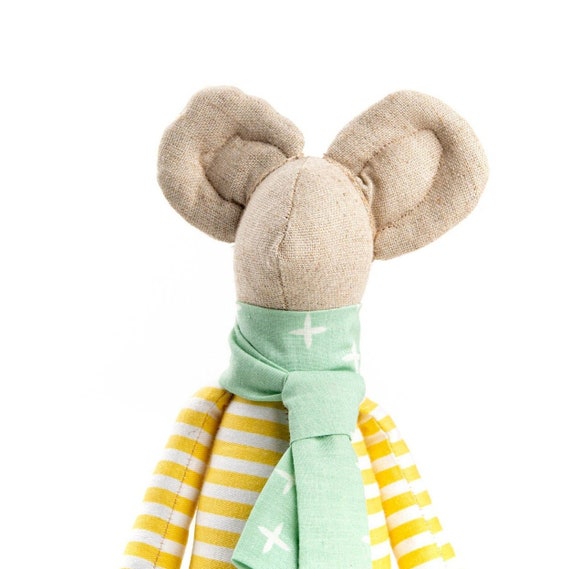 stuffed mouse dog toy