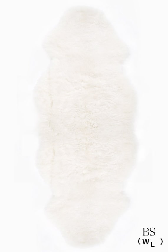 Sheepskin Throw - White