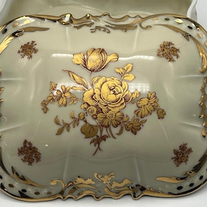 Vintage Limoges Porcelain Trinket Box – Lucien Michelaud