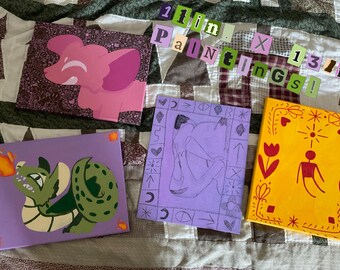 11in. x 13in. Paintings!