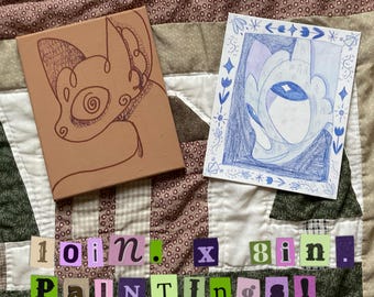 10in. x 8in. Paintings!