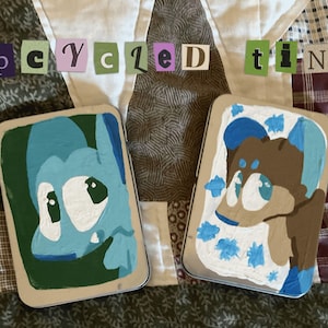 Upcycled Hand-Painted Tins!