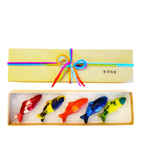 Fish Crayons Fish Party Favors Ocean Birthday Party Favors Under the Sea Birthday  Party Favors Classroom Party Favors Gifts Ofr Kids 
