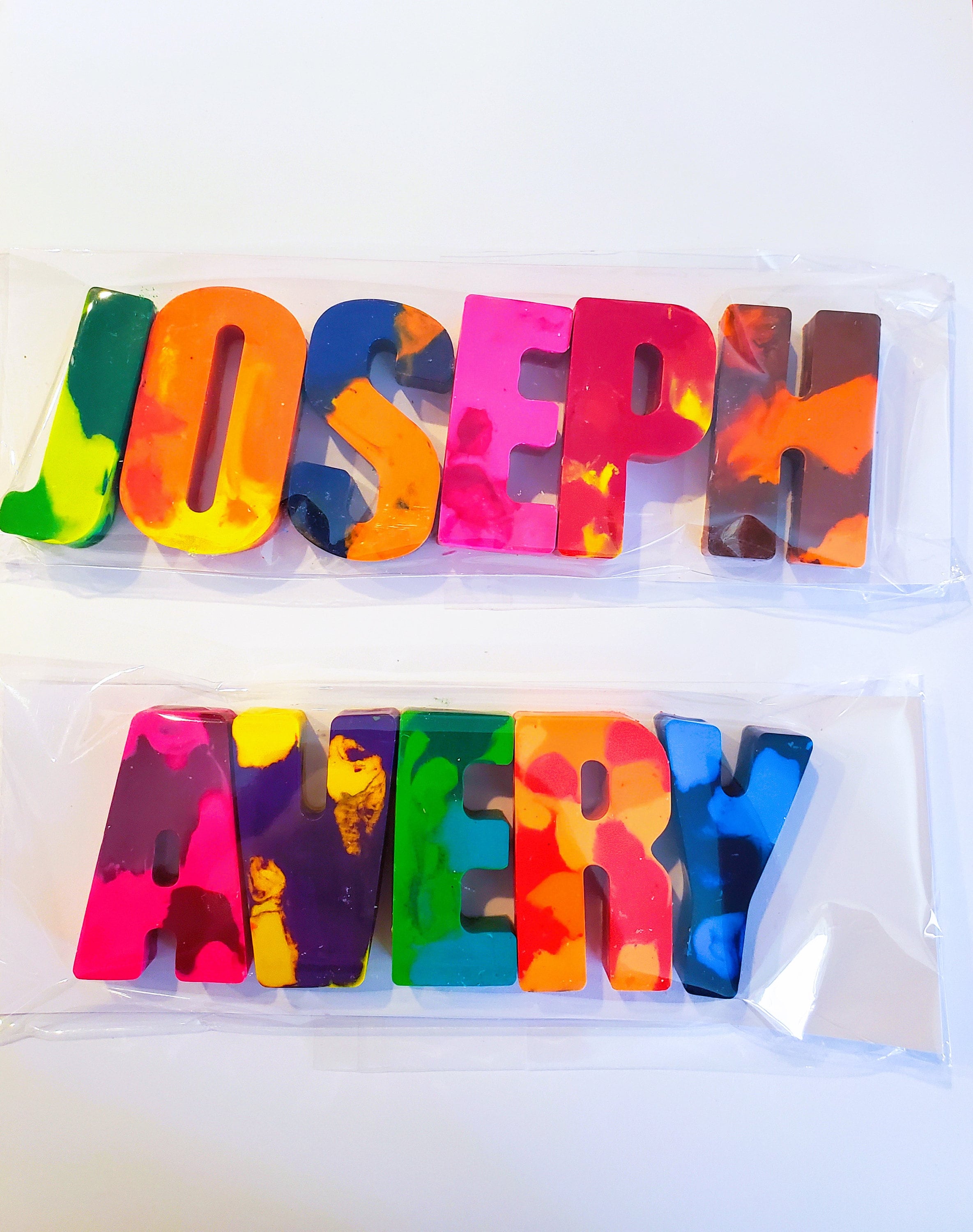 Name Crayons Personalized Favors Custom Crayon Party Favors, Custom Letter Crayons Kids Birthday Gift Handmade Crayon Favor Gifts Kids Party