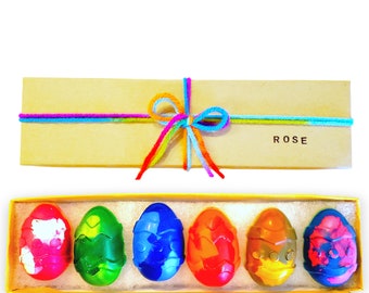 Easter Crayons Easter Egg Crayons for Easter Basket Gifts Easter Gift For Kids Easter Basket Fillers Personalized Kids Easter Gifts For Kids