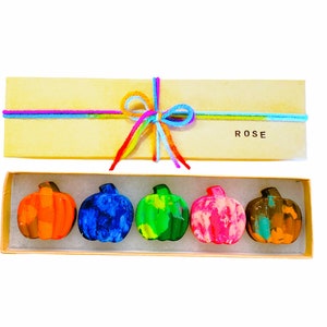 Pumpkin Crayons Thanksgiving Crayons Thanksgiving Kids Table Favors Classroom Pumpkin Party Favors Fall Class Party Favors Personalized Kids