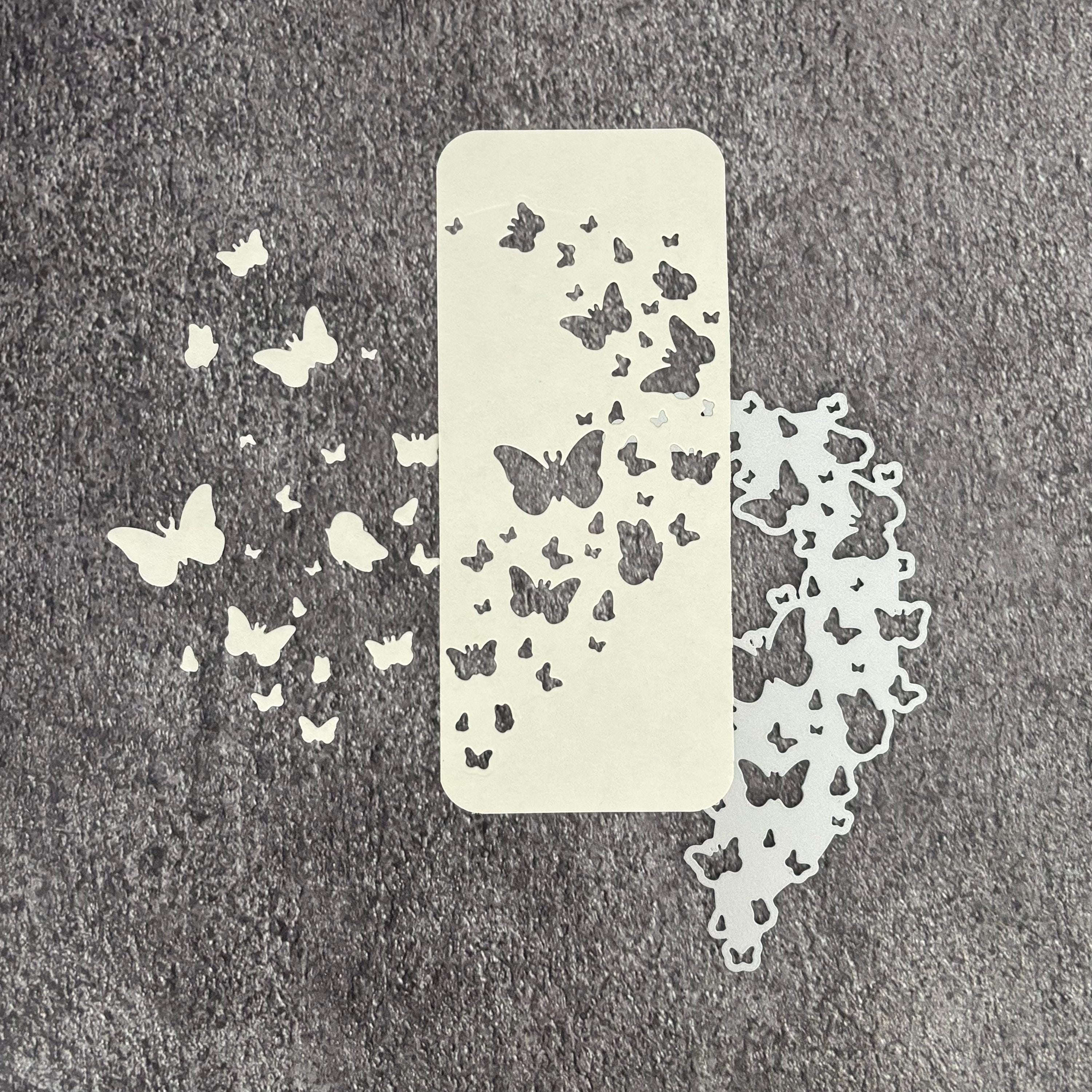 Butterfly Flock Metal Cutting Dies • Butterflies Die Cuts for Cards ...