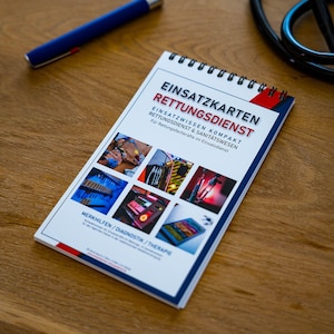 Taschenkarten für Rettungsdienst | Einsatzkarten Rettungsdienst | Kompaktwissen Rettungsdienst & Sanitätswesen