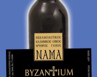 Vino de comunión Nama Byzantium de 375 ml elaborado en Grecia