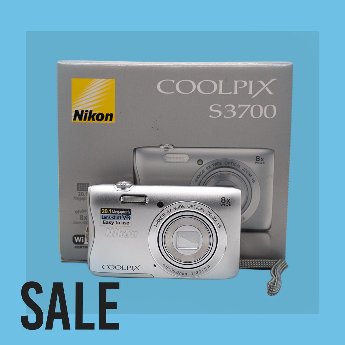 Nikon Coolpix S3700 - Etsy