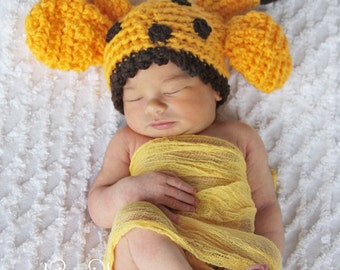 Giraffes Galore - Newborn Hat