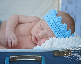 Prince Charming Has Arrived - Newborn Baby Boy Crown