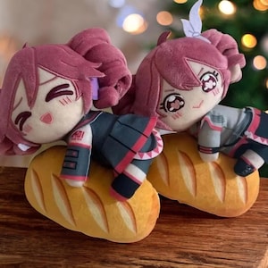 Kasane Teto Plüsch Puppe - 20 cm Baguette Stofftier Niedliche Anime Cosplay Figur Geschenk für Fans & Weihnachten