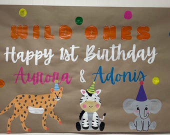 Handgemalte Wimpelketten