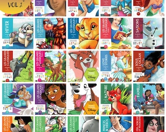 Disney Coloring Books Bundle, 3200+ Pages (Printable PDF)
