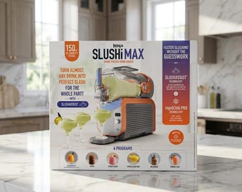Ninja SLUSHi Frozen Drink Maker 5-in-1 Rapid Chill No Ice Machine - Ninja SLUSHi Professional Frozen Drink & Milkshake Maker Rapid Chill