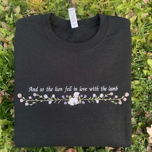Twilight Quote Embroidered Sweatshirt, Twilight inspired, Forks, Twilight sweatshirt, Edward and Bella, Birthday Gift, The Clique Clothing