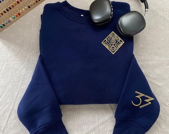 Embroidered 'Lumiere Clair Obscur' Sweatshirt or Hoodie: Expedition 33 Game Shirt,Expedition 33 Merch,Gustave Clair Obscur Clothing for Fans