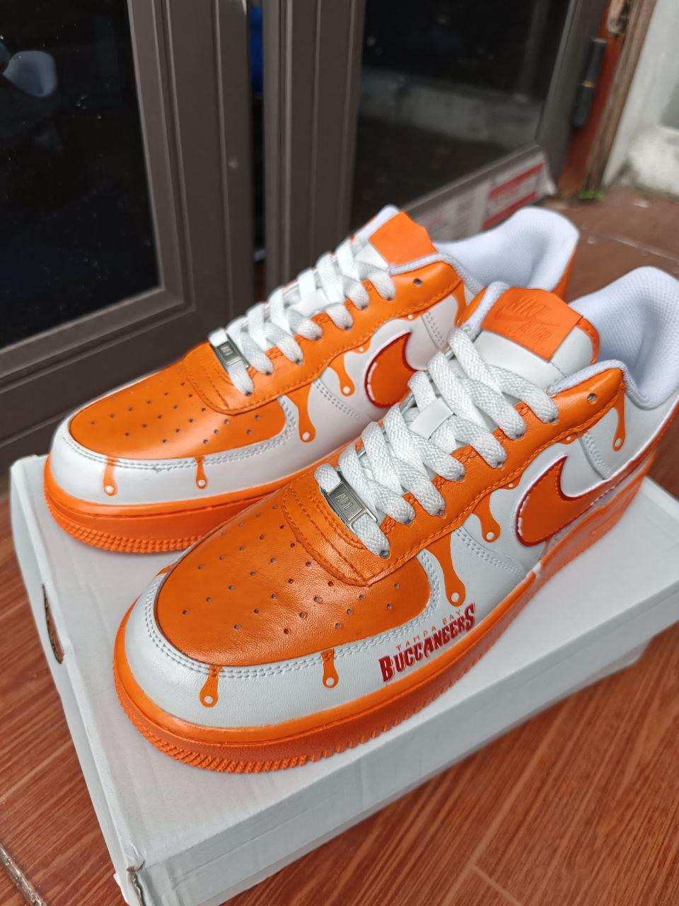 Custom Af1 Drip Custom Hand Painted Drip Air Force 1 Sneakers: Personalized AF1 Shoes ...