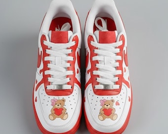 Zapatillas Air Force 1 personalizadas con efecto goteo pintadas a mano: Zapatillas AF1 personalizadas