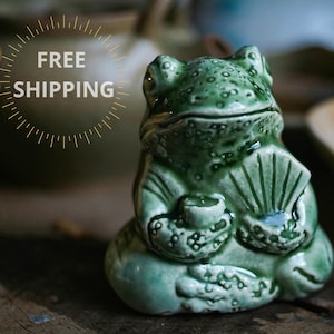Japanese Tea pet Tea pet Tea Lover Gift Tea Ceremony Handmade Tea Pet Tea Tray Tea Sculpture Tea Pet Statue Made in Ukraine Tea Ceremony