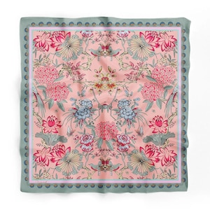 Bandana Scarf, Paisley Design Scarf, Vibrant Color, High-Quality, Winter Scarf, Unique Design, Handmade Bandana, Cancer Head Covering