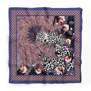 Bandana Scarf, Paisley Design Scarf, Vibrant Color, High-Quality, Winter Scarf, Unique Design, Handmade Bandana, Cancer Head Covering