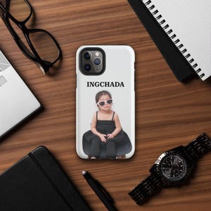 Hilarious Meme Phone Cover featuring Ingchada Baby Girl! Stand Out with this Cute Cartoon Case for iPhone®