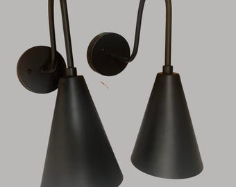 Mid Century Sputink Wandleuchte Lampe für Badezimmer Küche Beleuchtung