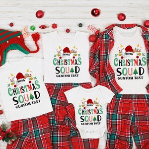 Christmas Squad Shirt, Family Christmas 2025 Shirts, Christmas Group Shirt, Christmas Family Shirt, Christmas Pajamas, Family Matching Shirt