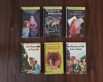 Nancy Drew Upcycled Journal