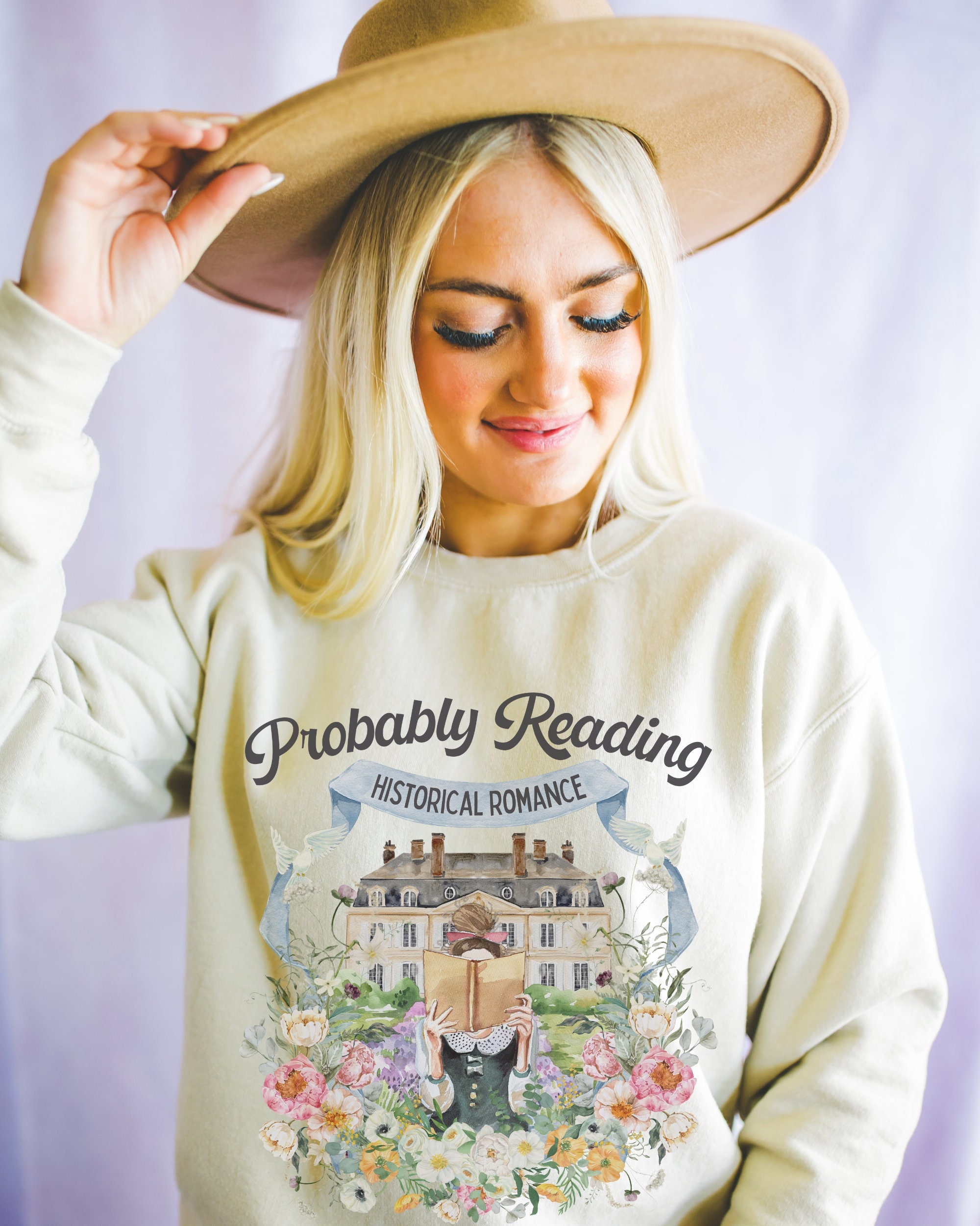 Historical Romance Sweatshirt: Bookish Shirt With
