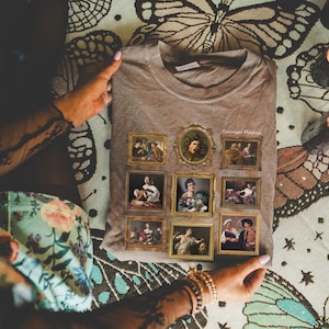 Caravaggio Paintings Art History Tee Shirt: Famous Paintings, 16th and 17th Century Italian Art Historian Gift, Baroque and Mannerism Art