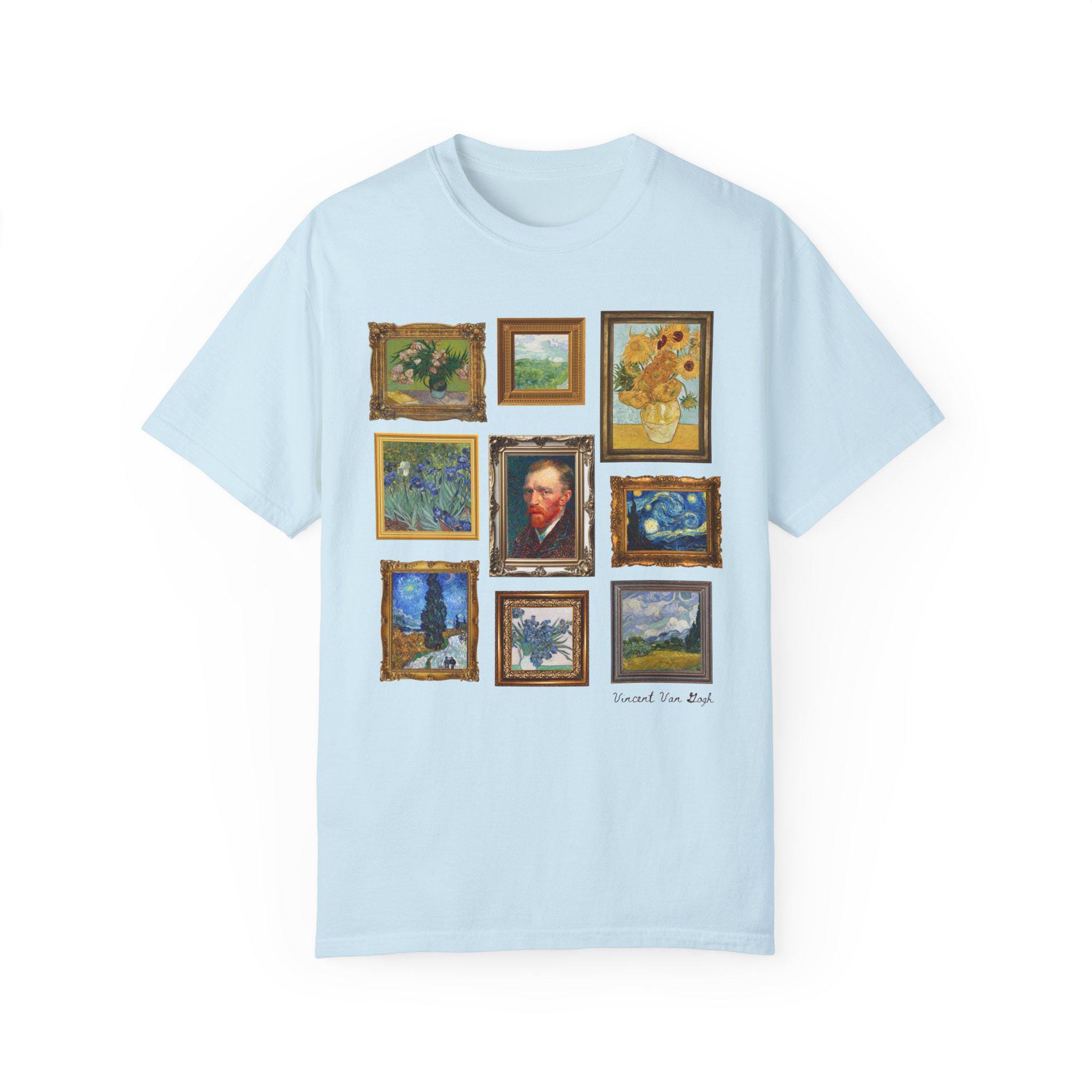 【1011 Gallery】Hommage Van Gogh T-Shirt Cute Vincent Van Gogh Shirt, Art Historian or Friend Who