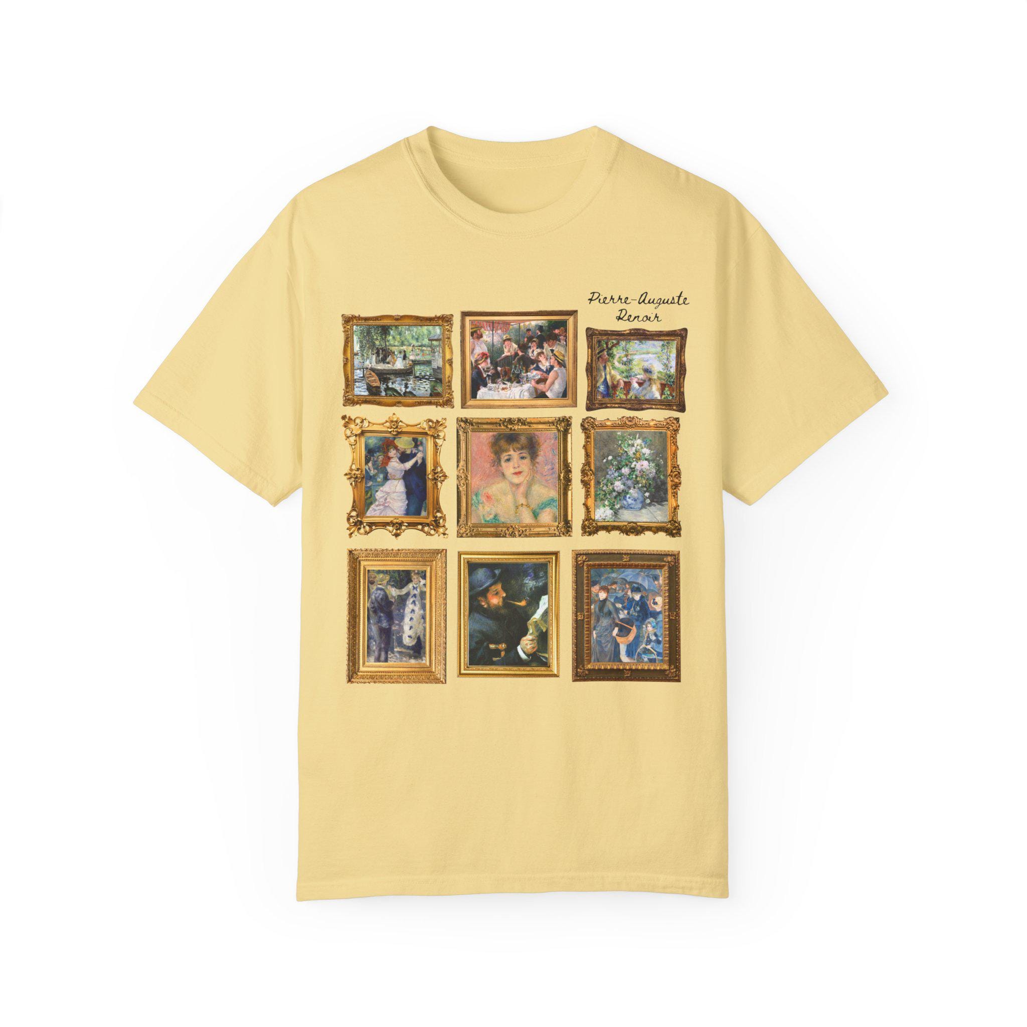 ピエール＝オーギュスト・ルノワールの名画Tシャツ：19世紀印象派 